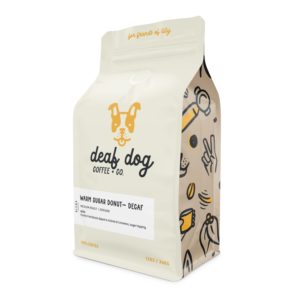 Decaf Warm Sugar Donut